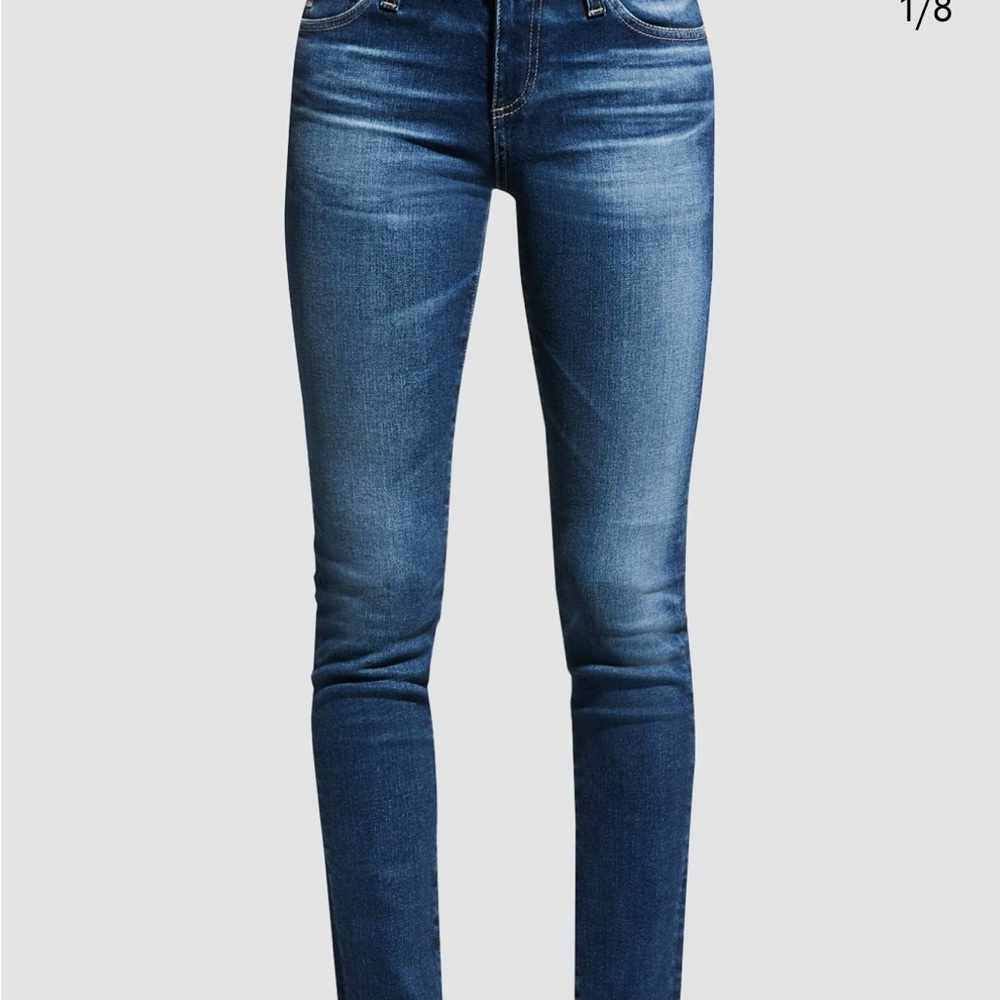 AG Jeans
Prima Mid-Rise Cigarette Jeans